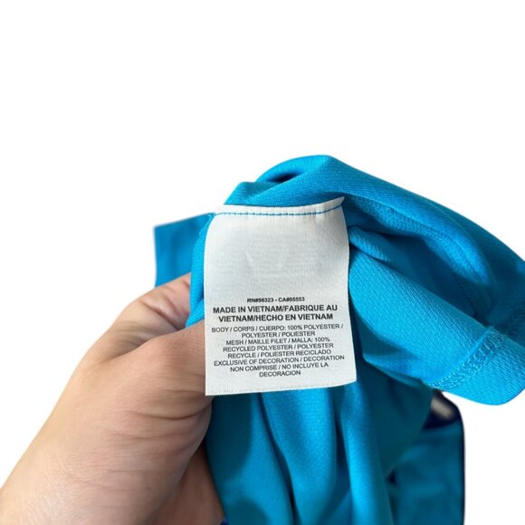 Nike Dri Fit T-Shirt Two Tone Blue Size XL - Picture 6 of 9